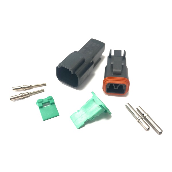 Deutsch DT Series 2 Way Connector Kit With Terminals [ALM Part